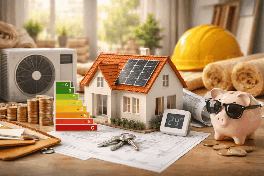 small model with tax payments